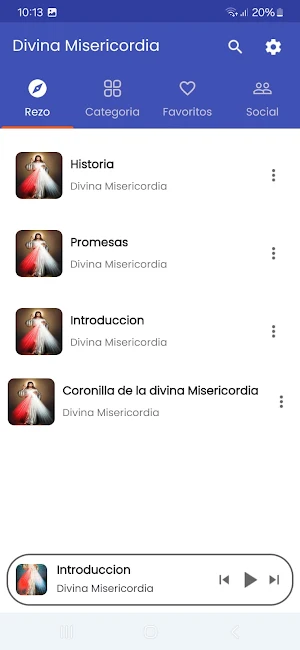 Divina Misericordia: Audio Screenshot 2