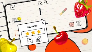 Gravbounce: Launch Fruits Screenshot 1