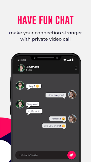 Live Video Call App: Random Live Chat Rooms Free Screenshot 2