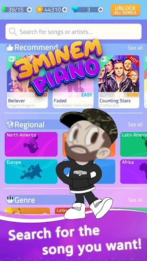 EMINEM Piano Tiles Screenshot 0