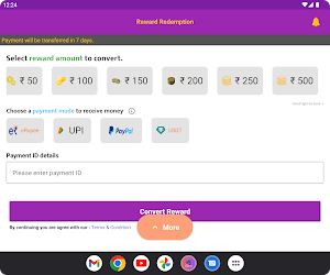Reward Redemption Screenshot 3