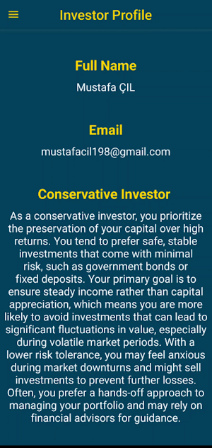 Financial Assistant Screenshot 3