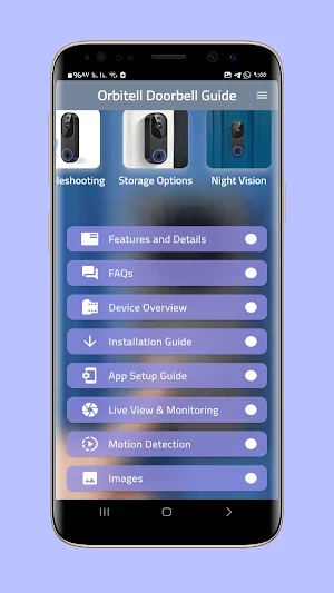 orbitell doorbell guide Screenshot 1
