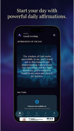Aethera: Manifestation & Calm Screenshot 0