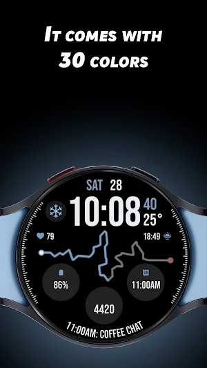 Runners Dial - Watch face Screenshot 1