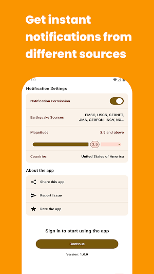 Earthquake Global Screenshot 1