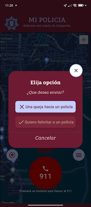 Mi policía Campeche Screenshot 3