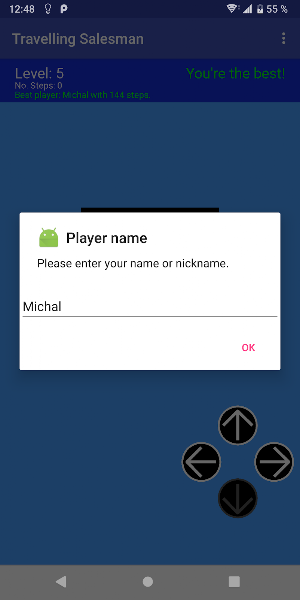 Travelling Salesman Screenshot 0