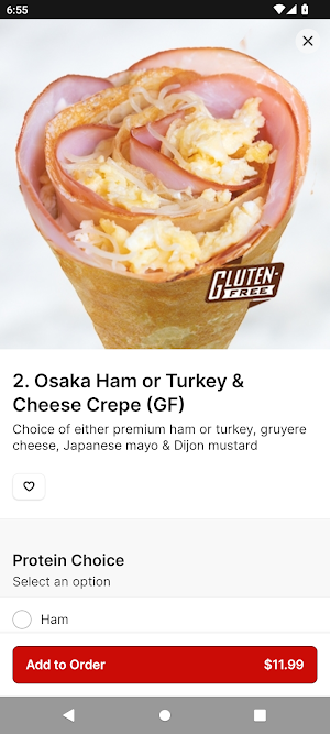 Eight Turn Crepe, Pearland TX Screenshot 2