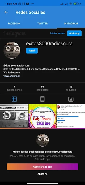 Radioscura Play Screenshot 3
