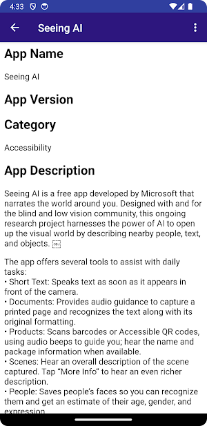 Accessidroid Screenshot 0