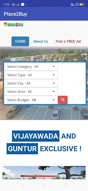 Place2Buy - Real Estate - Vija Screenshot 0