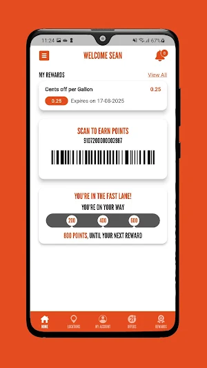 Fast Lane Rewards Screenshot 1
