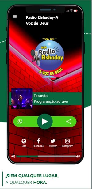 Web Radio Elshaday Screenshot 1