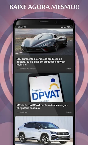 Auto Carros -  Tudo sobre o Universo Automotivo Screenshot 3