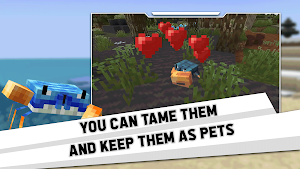 MCPE Crab Mobs Modpack Screenshot 2