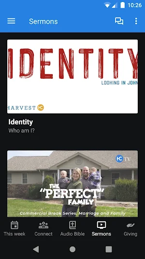 Harvest Church SI Screenshot 1