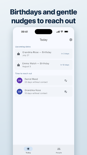 Kinfolio: Personal CRM Screenshot 3