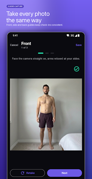 MeThen: Progress Photo Tracker Screenshot 2