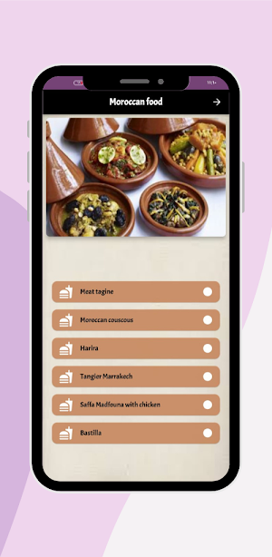 Moroccan Food Screenshot 0