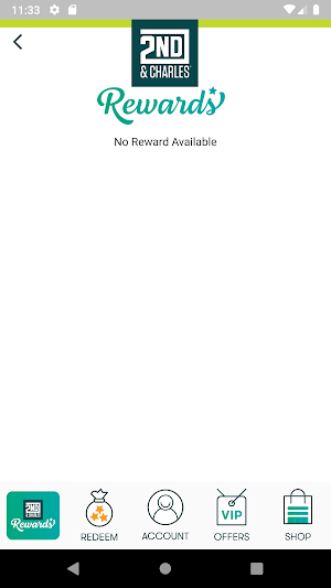 2nd & Charles Rewards Screenshot 1
