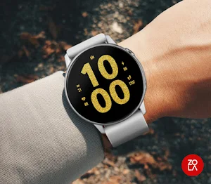 Gold Digital Watch Face Screenshot 3
