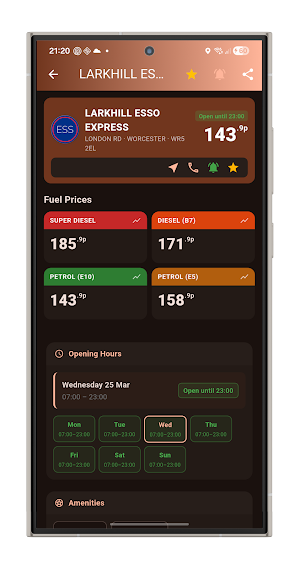 Fuel Finder – UK Petrol Prices Screenshot 1