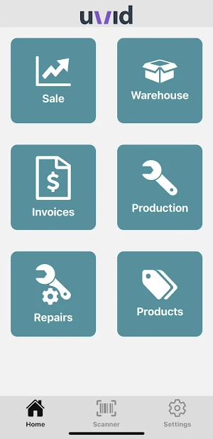 Uvid Mobile Application Screenshot 1