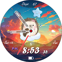 BFF6- Cute Little Hedgehog