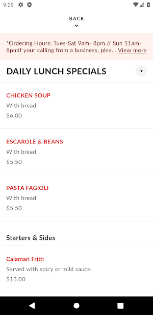 Avellino's Pizza & Grille Screenshot 2