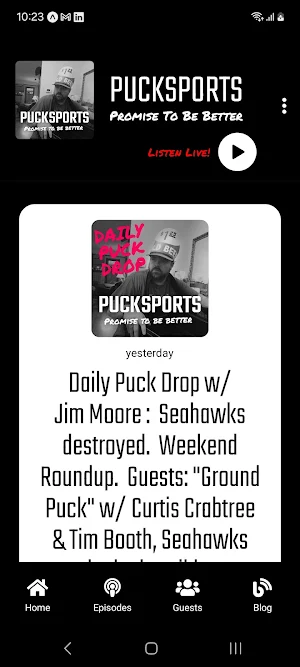 PuckSports Mobile Screenshot 0