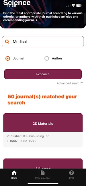 ResearchGuide Screenshot 2