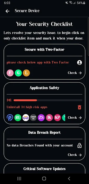 Pinak Security & Privacy Screenshot 1