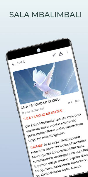 MASOMO YA MISA & TAFAKARI Screenshot 1