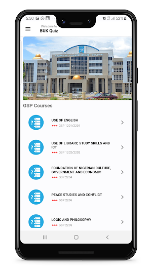 BUK Quiz Screenshot 1