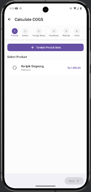 MarginPro: Hitung HPP & Profit Screenshot 2