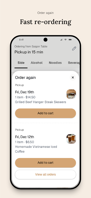 Saigon Table Screenshot 3