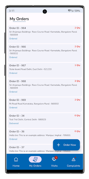 MI-Essae Customer App Screenshot 2