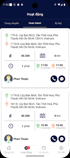 Mai Linh Go Driver Screenshot 2