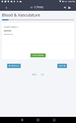 Medical Terminology Review Screenshot 3