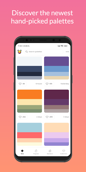 ColorHunt - Design Inspiration Screenshot 0
