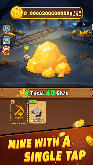 Bitcoin Miner - Gold Diggers Screenshot 3