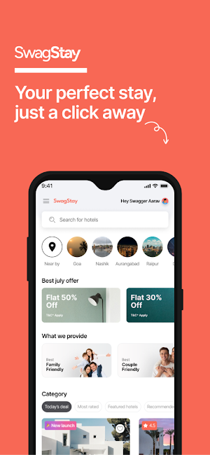 SwagStay : Hotel Booking Screenshot 0