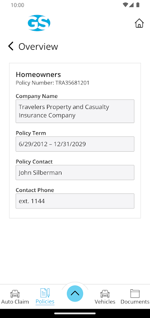 Graham Sykes Insurance Screenshot 3