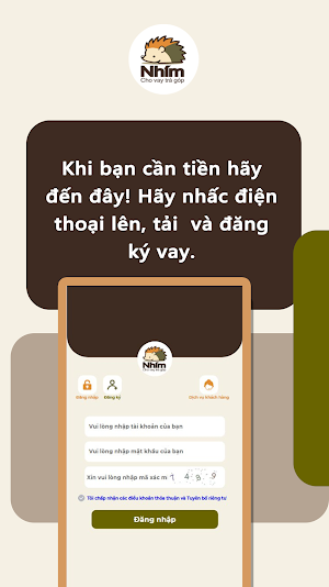 Nhím-Cho vay trả góp Screenshot 0