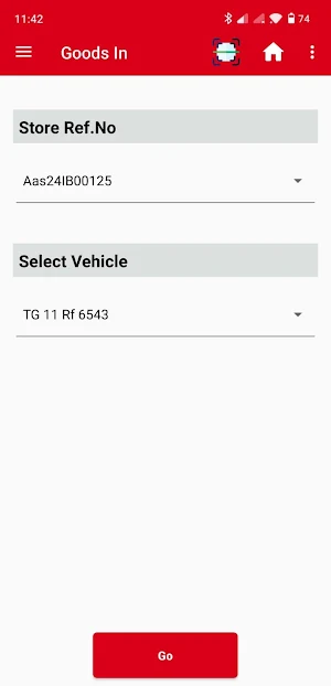 SKUBIQ WMS:  QR code Scanner Screenshot 3