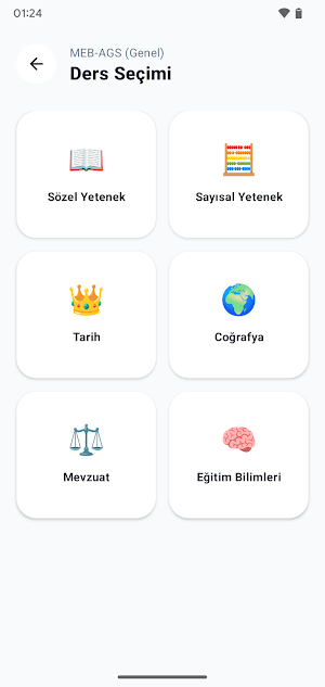 KPSS ve AGS İçin Soru Bankası Screenshot 2