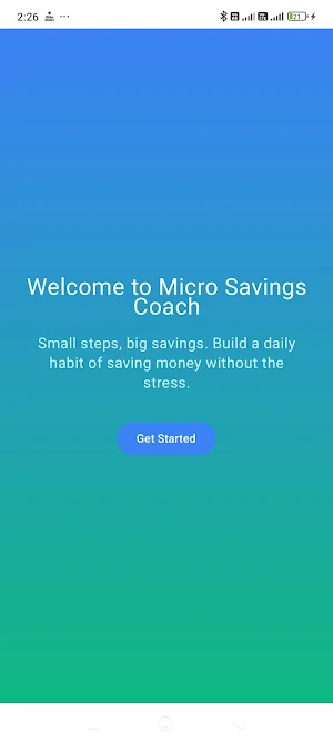 Micro Savings Coach Screenshot 0