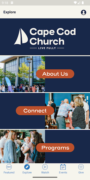 Cape Cod Church App Screenshot 1