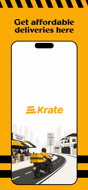 Krate - Affordable deliveries Screenshot 0
